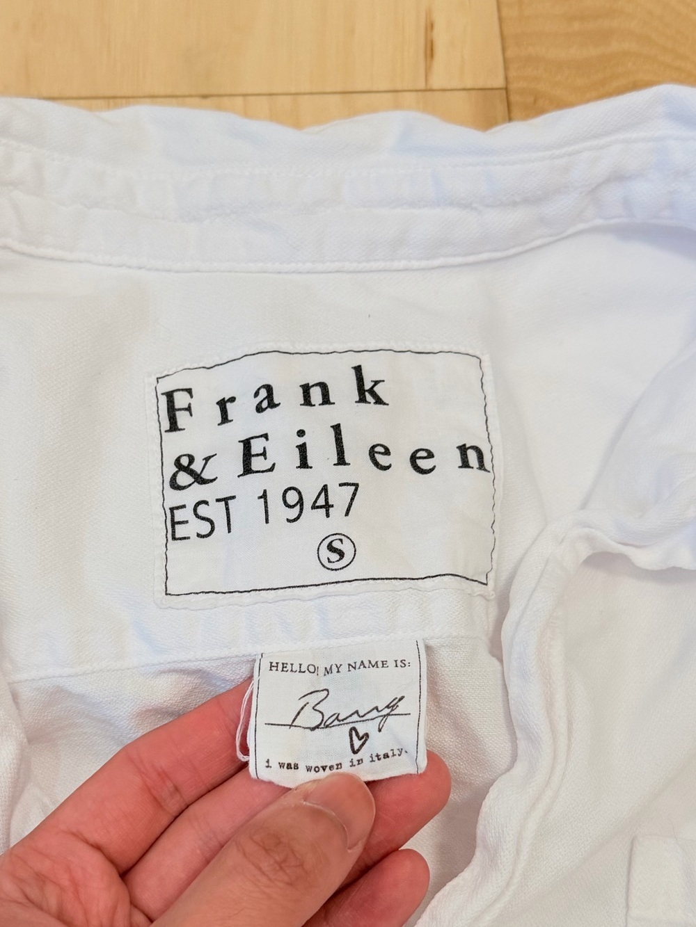 Frank & Eileen Women’s Barry Denim Button-Down Shirt - Picture 5 of 6